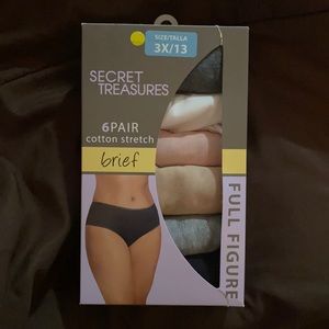 6 pair panties